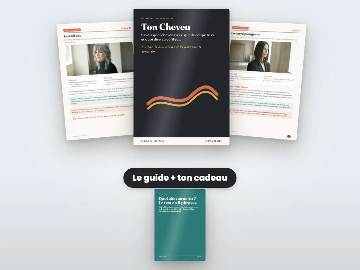 Le guide Ton Cheveu et ton cadeau, le test en 3 minutes